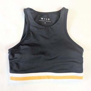 Wilo Black Sports Bra